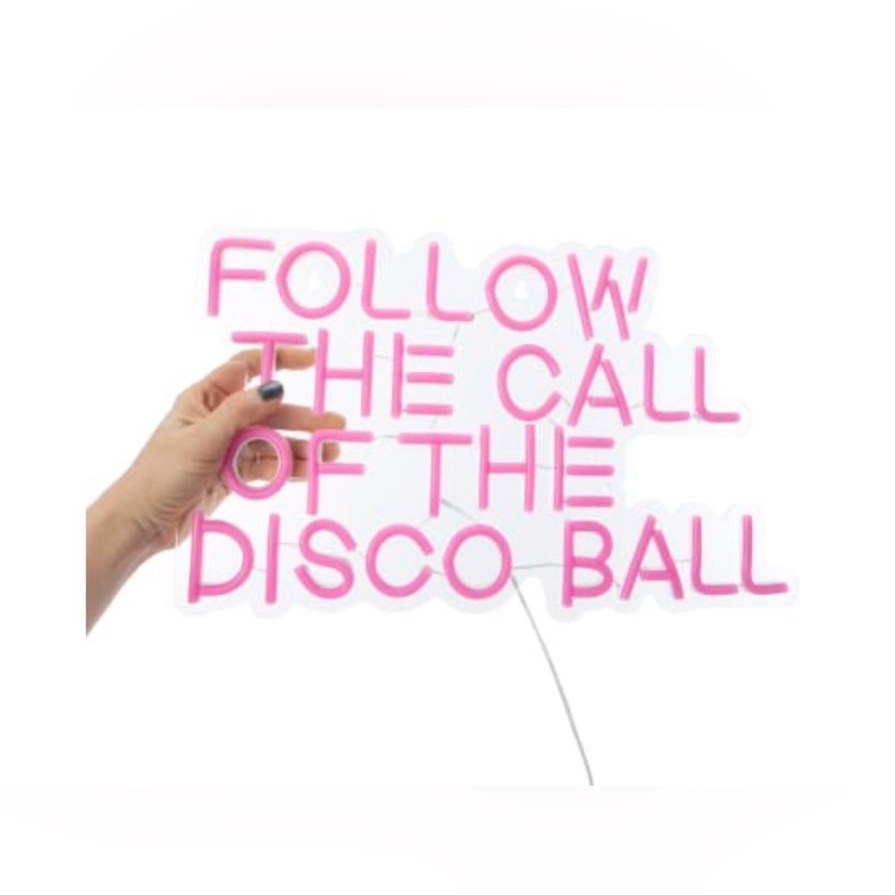 Pink Neon Party Sign - Picture 5 of 6